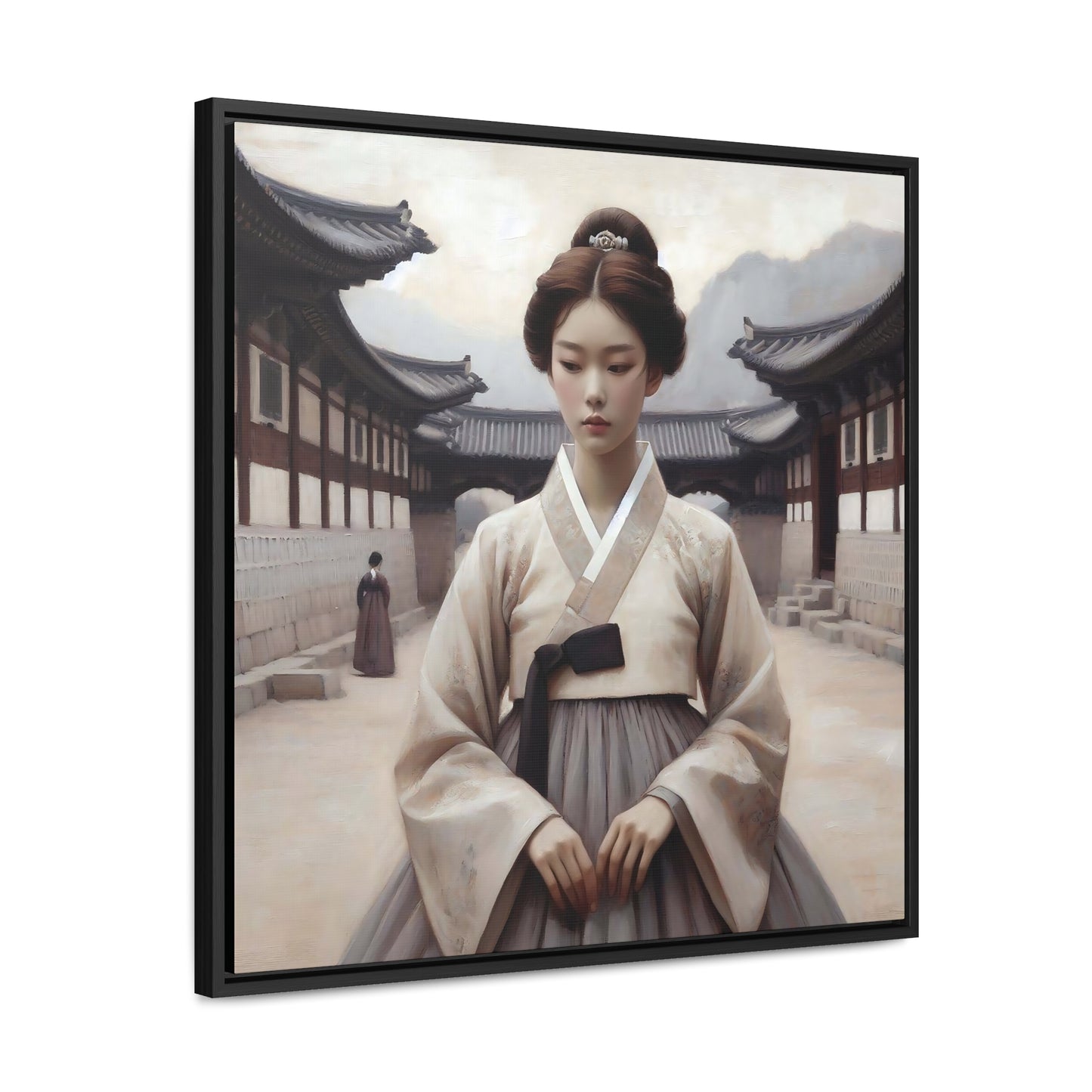 Joseon Beauty Gallery Canvas Wraps, Square Frame