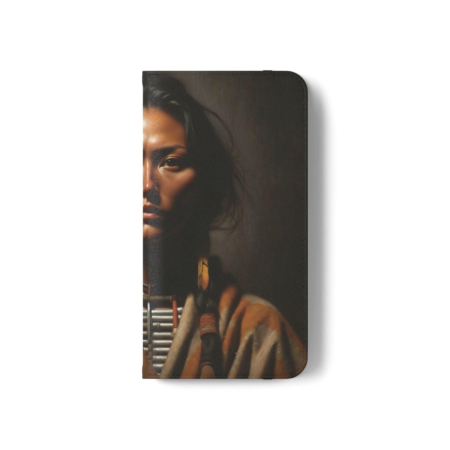 Native American Girl Flip Cases