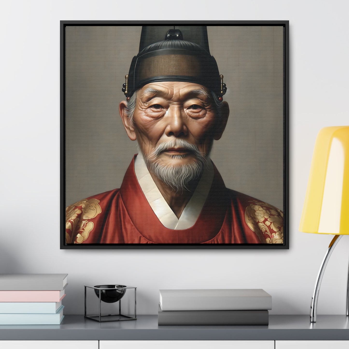 Joseon Monarch Gallery Canvas Wraps, Square Frame