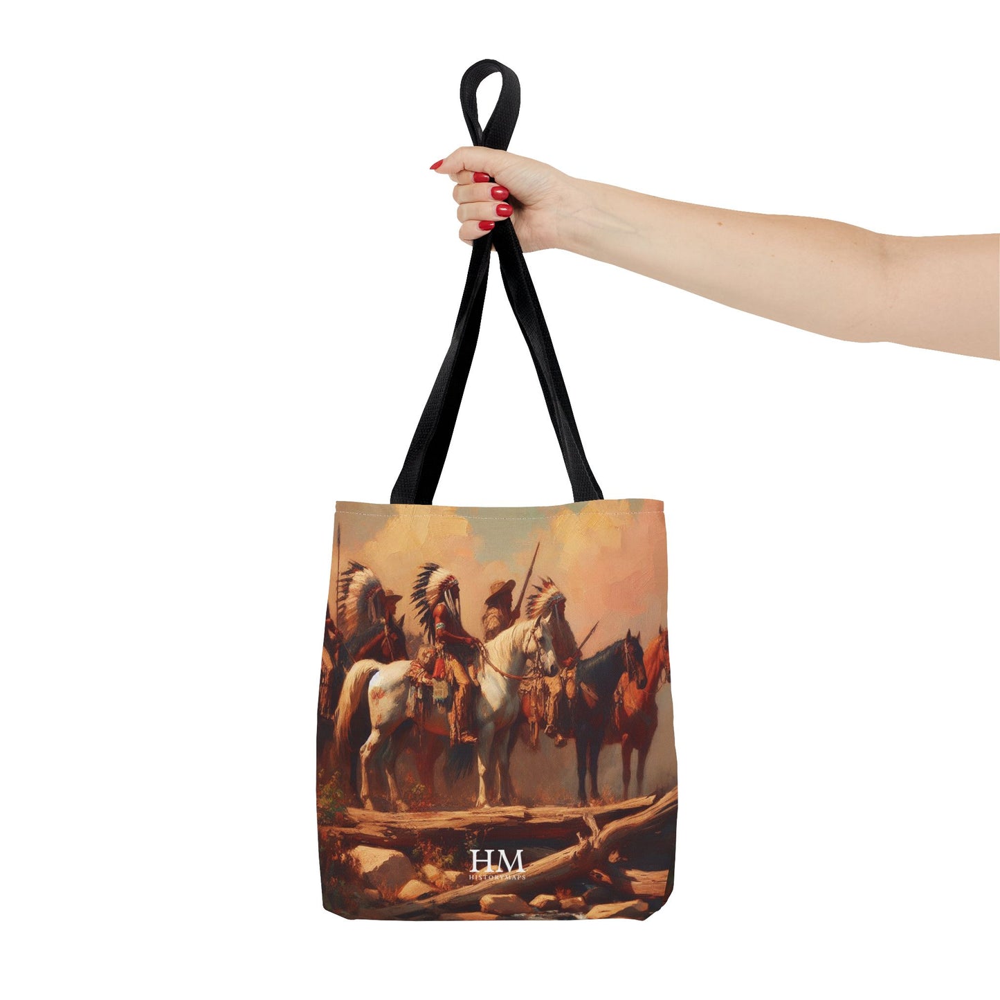 Warriors of the Plains Tote Bag