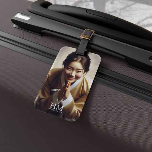 Joseon Smile Luggage Tag