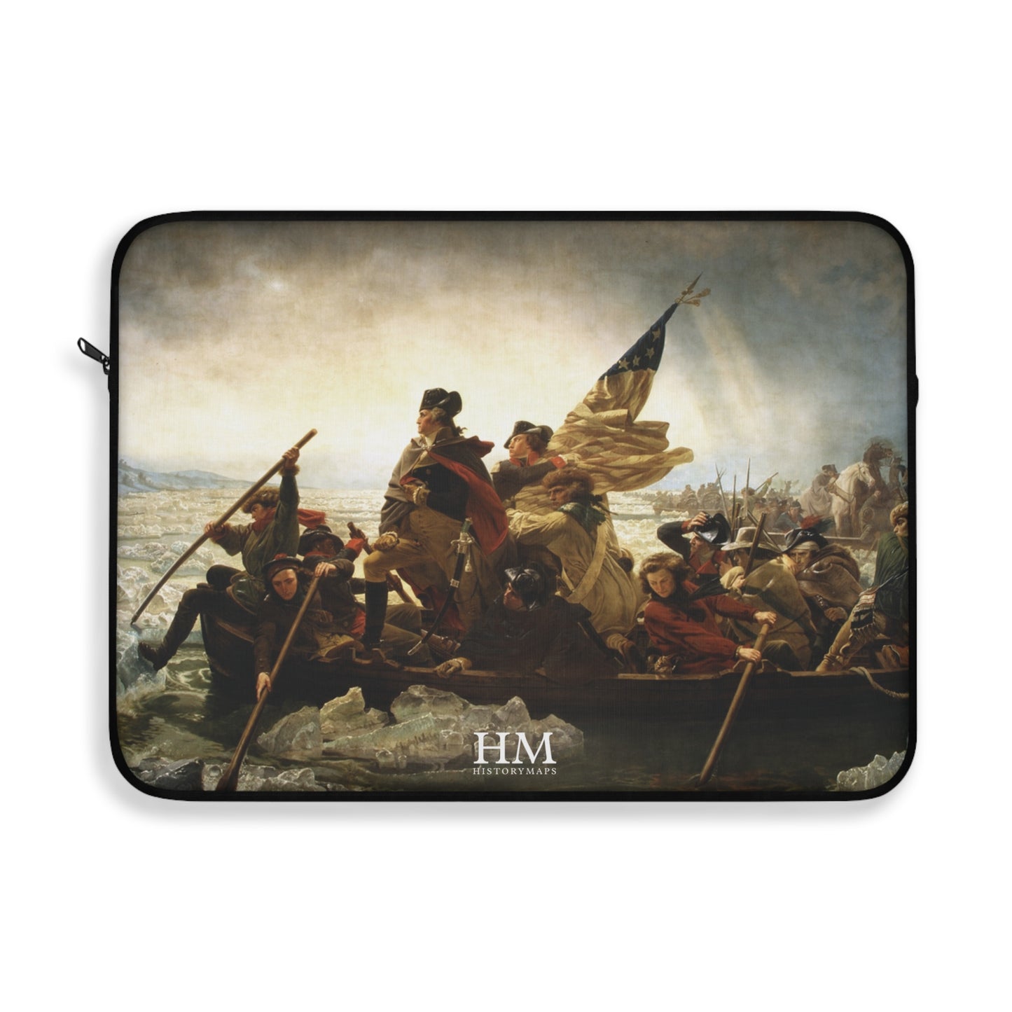 Washington Crossing the Delaware Laptop Sleeve