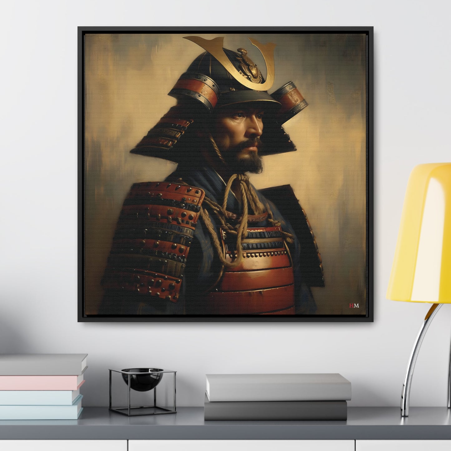 Shogun and Samurai Canvas Wraps, Square Frame 05