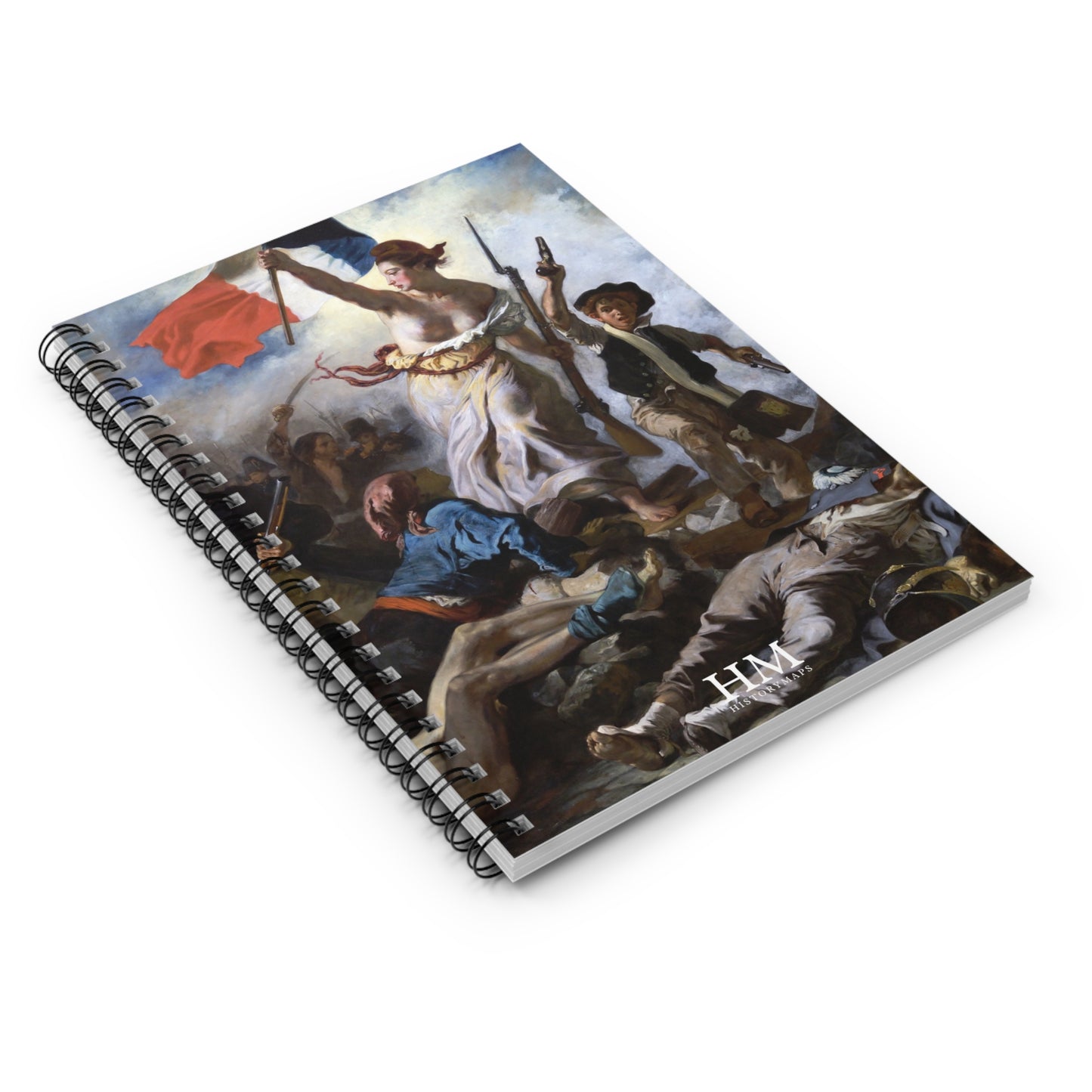 Liberty Leading the People Spiral Notebook - Ruled Line