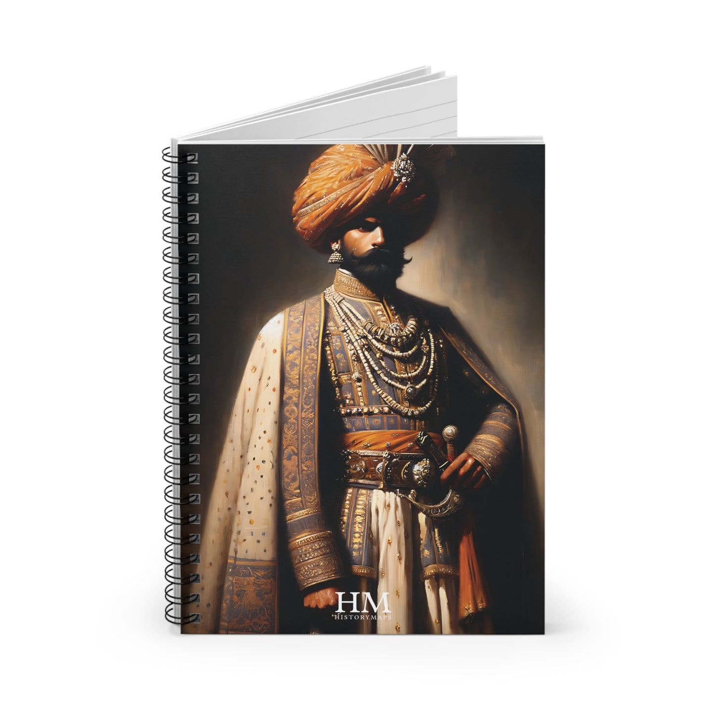 Rajasthani Nobility Spiral Notebook - Ruled Line