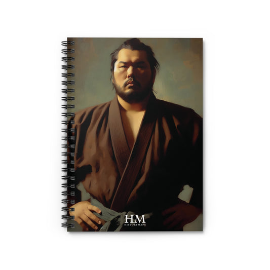 Sumo Wrestler I Spiral Notebook - Ruled Line