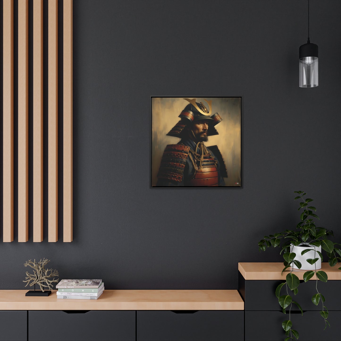 Shogun and Samurai Canvas Wraps, Square Frame 05