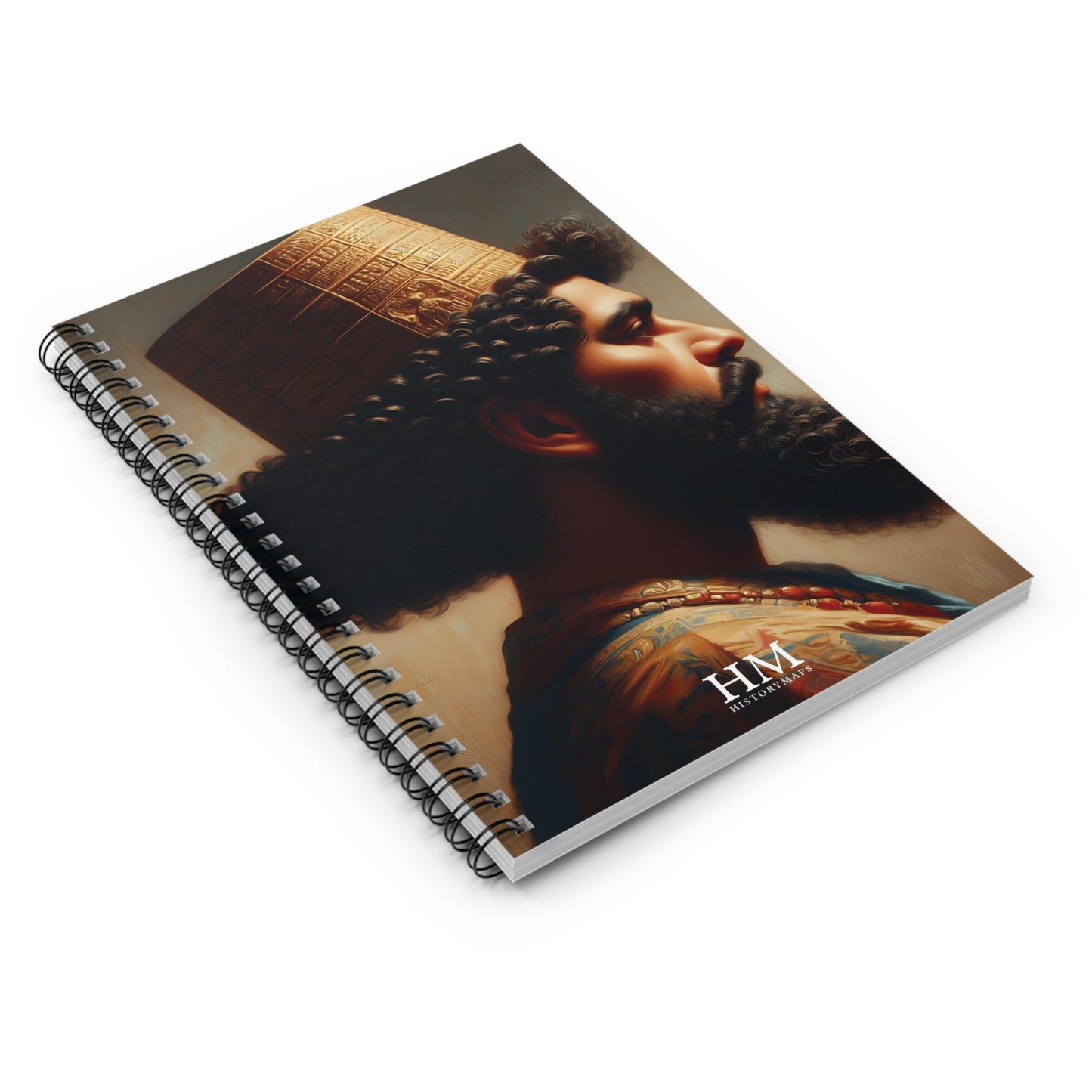 Assyrian Majesty Spiral Notebook - Ruled Line