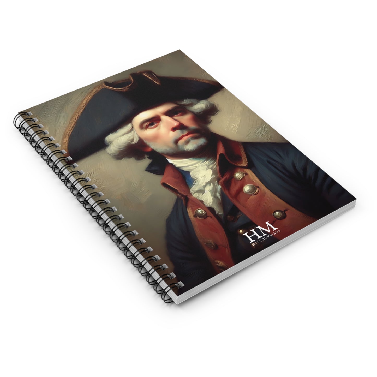 Hero of the Revolution Spiral Notebook - Ruled Line