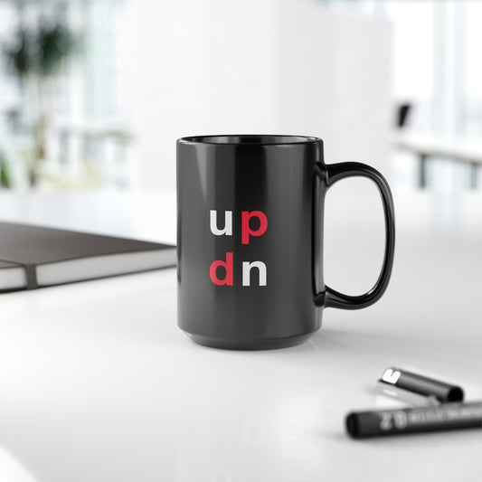 Up Down Black Mug (11oz, 15oz)