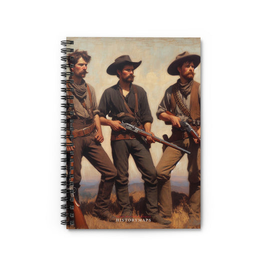 How the West was Won Spiral Notebook - Ruled Line