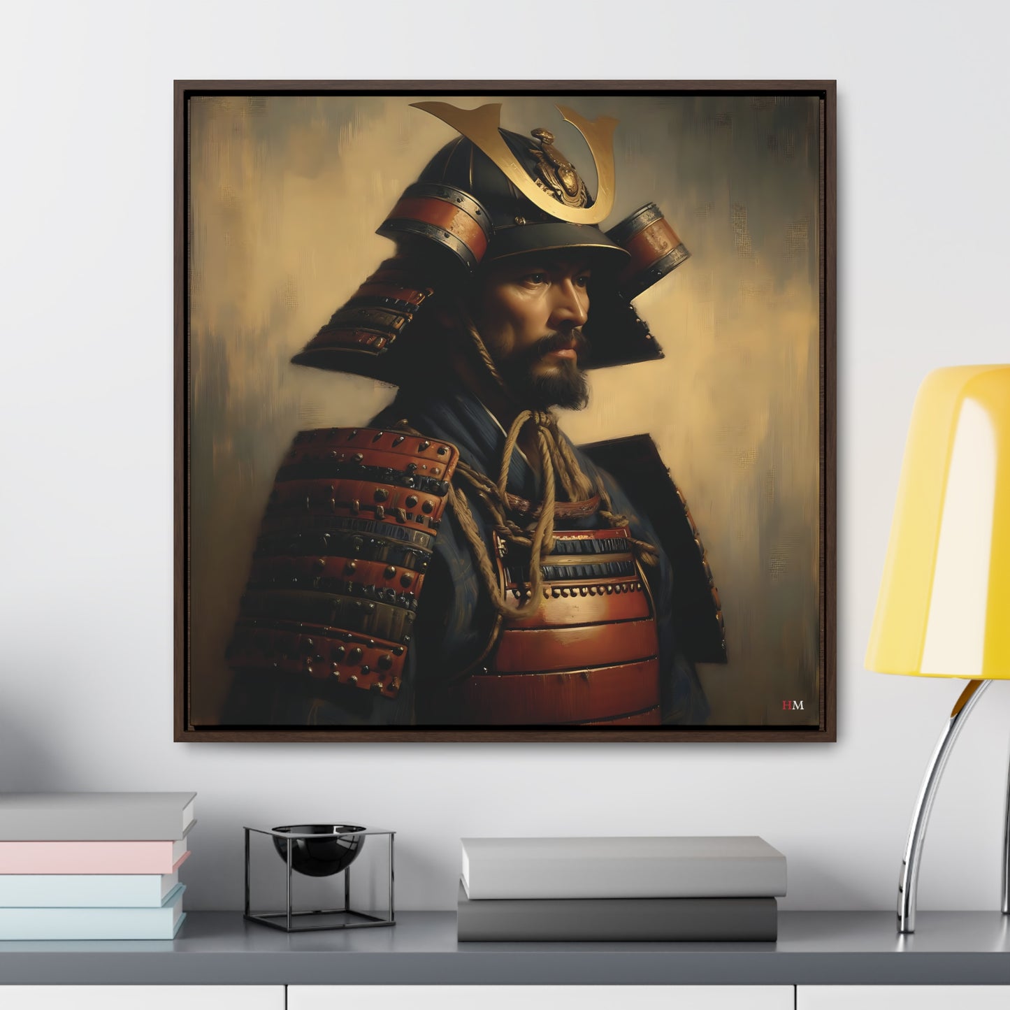 Shogun and Samurai Canvas Wraps, Square Frame 05