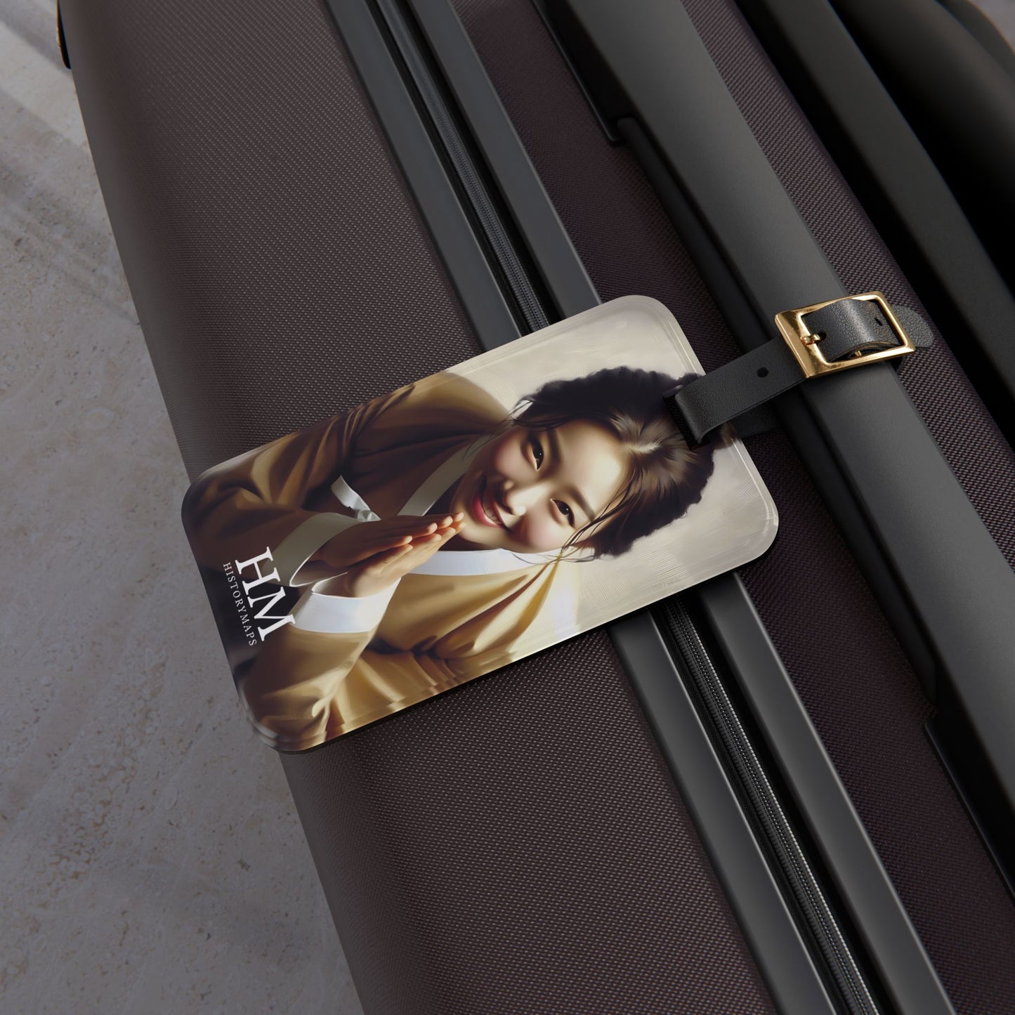 Joseon Smile Luggage Tag