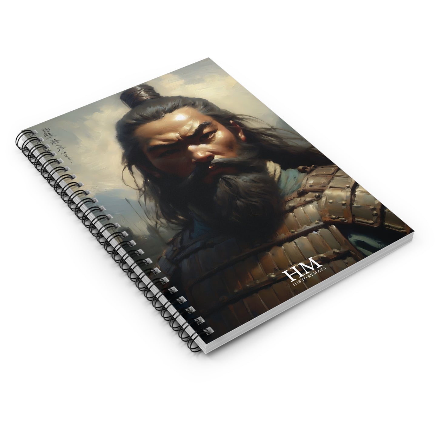 Three Kingdoms Spiral Notebook - Ruled Line