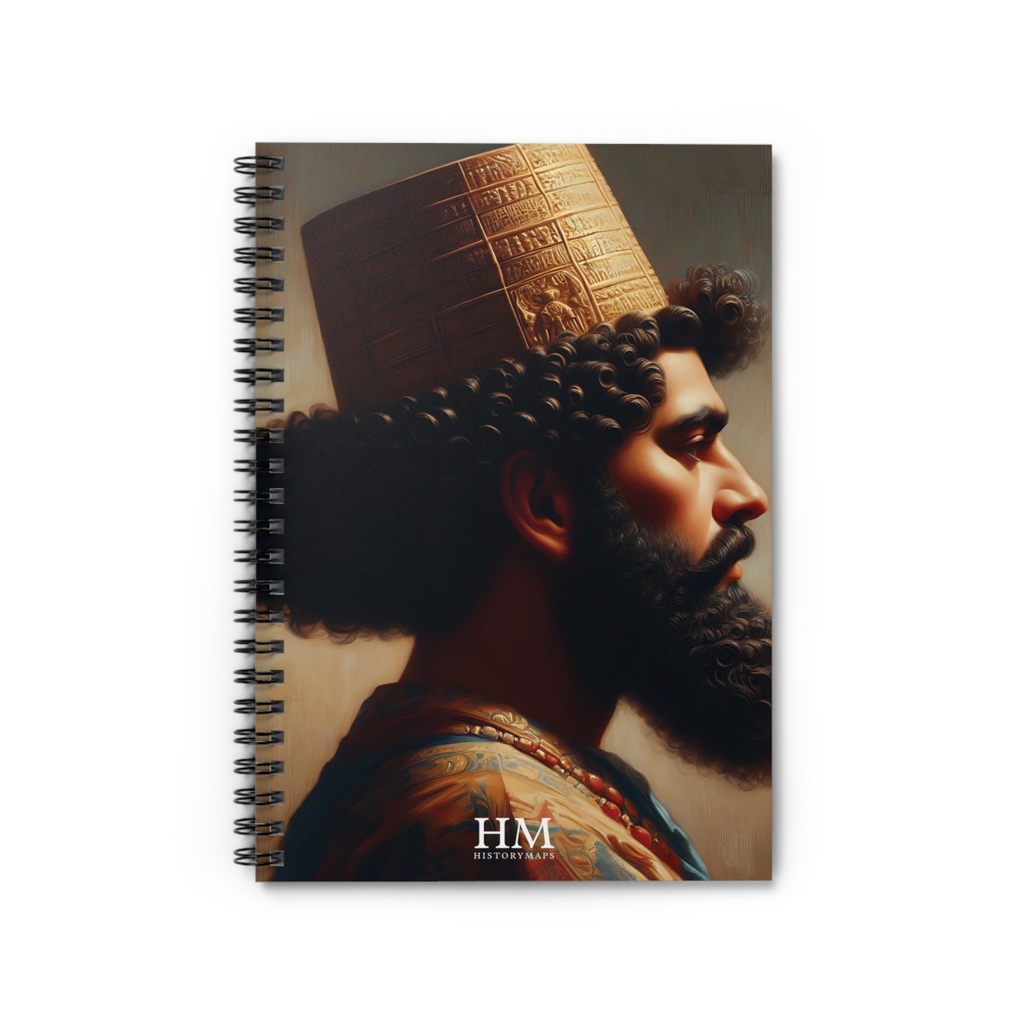 Assyrian Majesty Spiral Notebook - Ruled Line