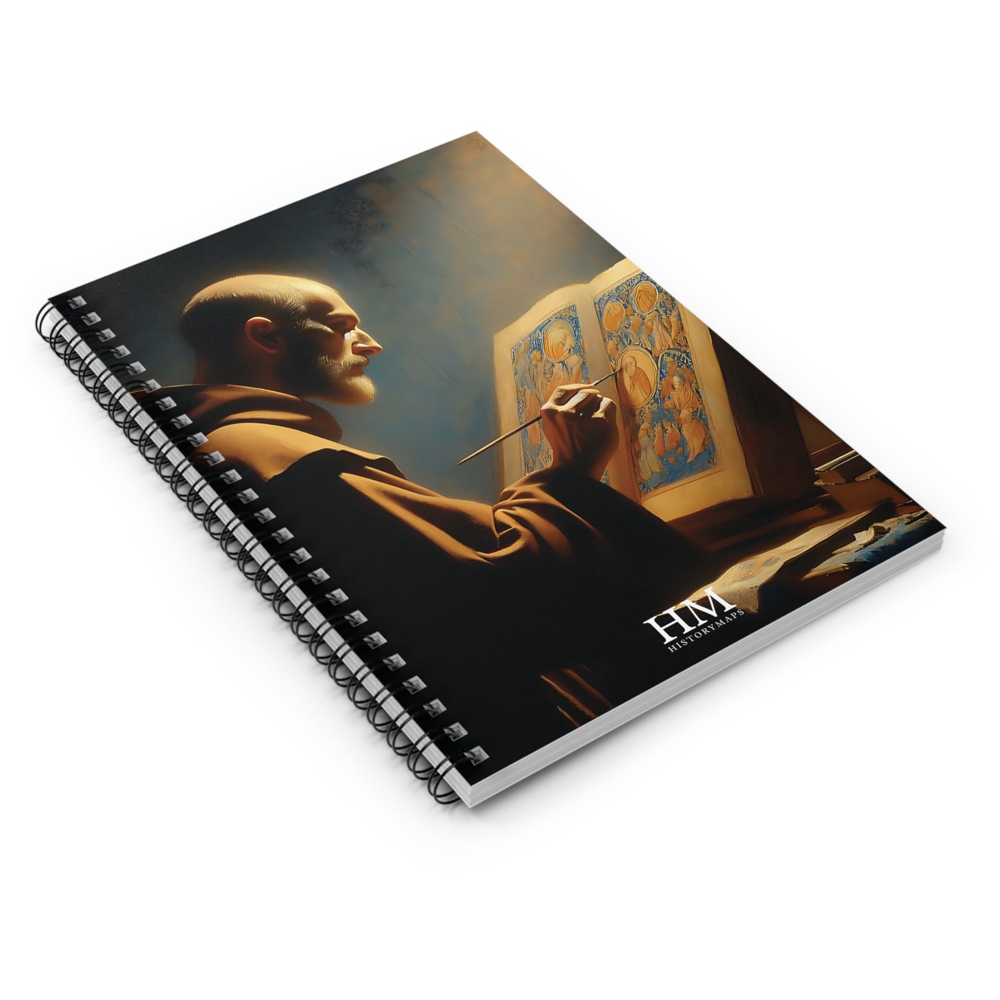 Monk Duty Spiral Notebook - Ruled Line