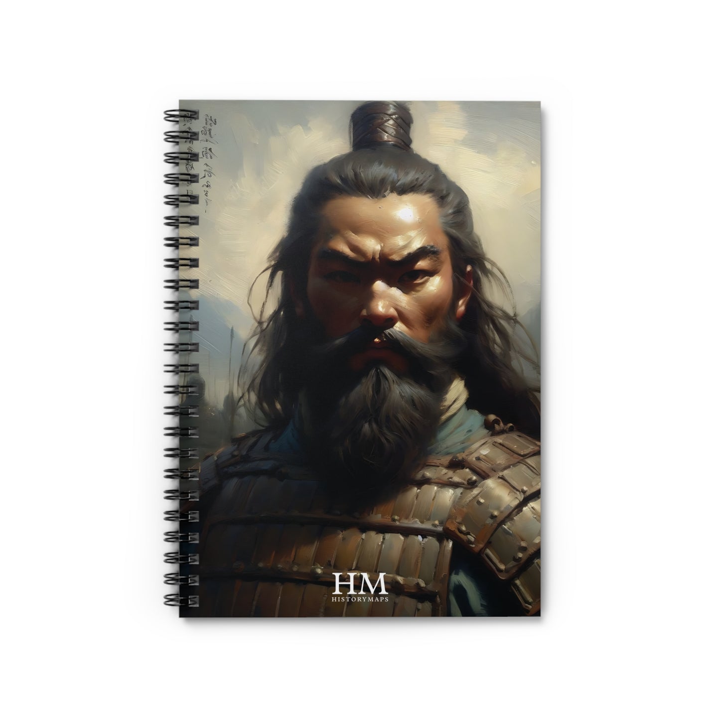 Three Kingdoms Spiral Notebook - Ruled Line