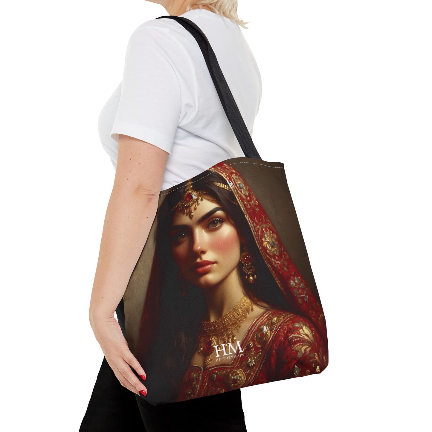 Caucasian Beauty Tote Bag