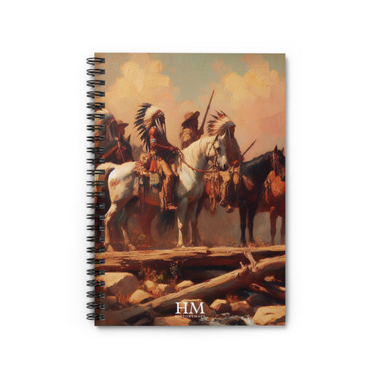 Warriors of the Plains Spiral Notebook - Ruled Line