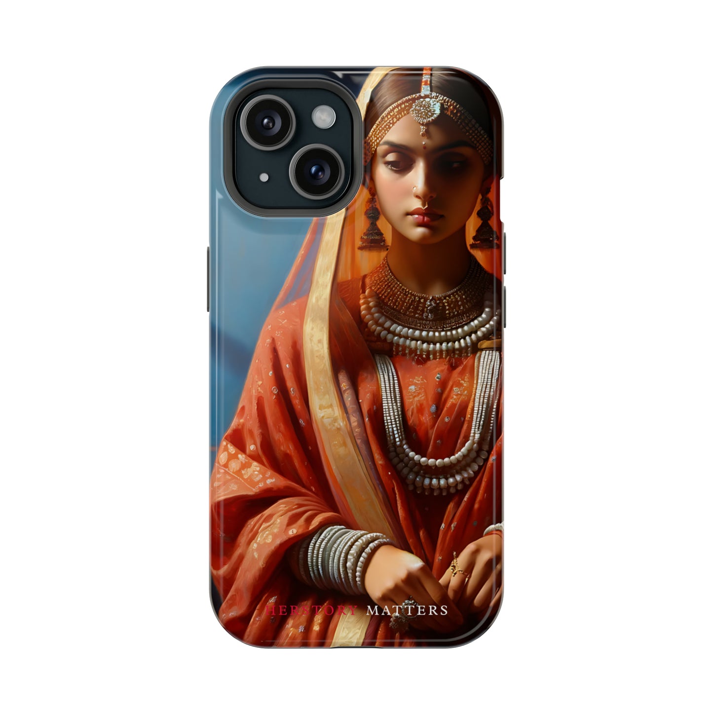 Rajput Princess in Contemplation MagSafe Tough Mobile Phone Cases
