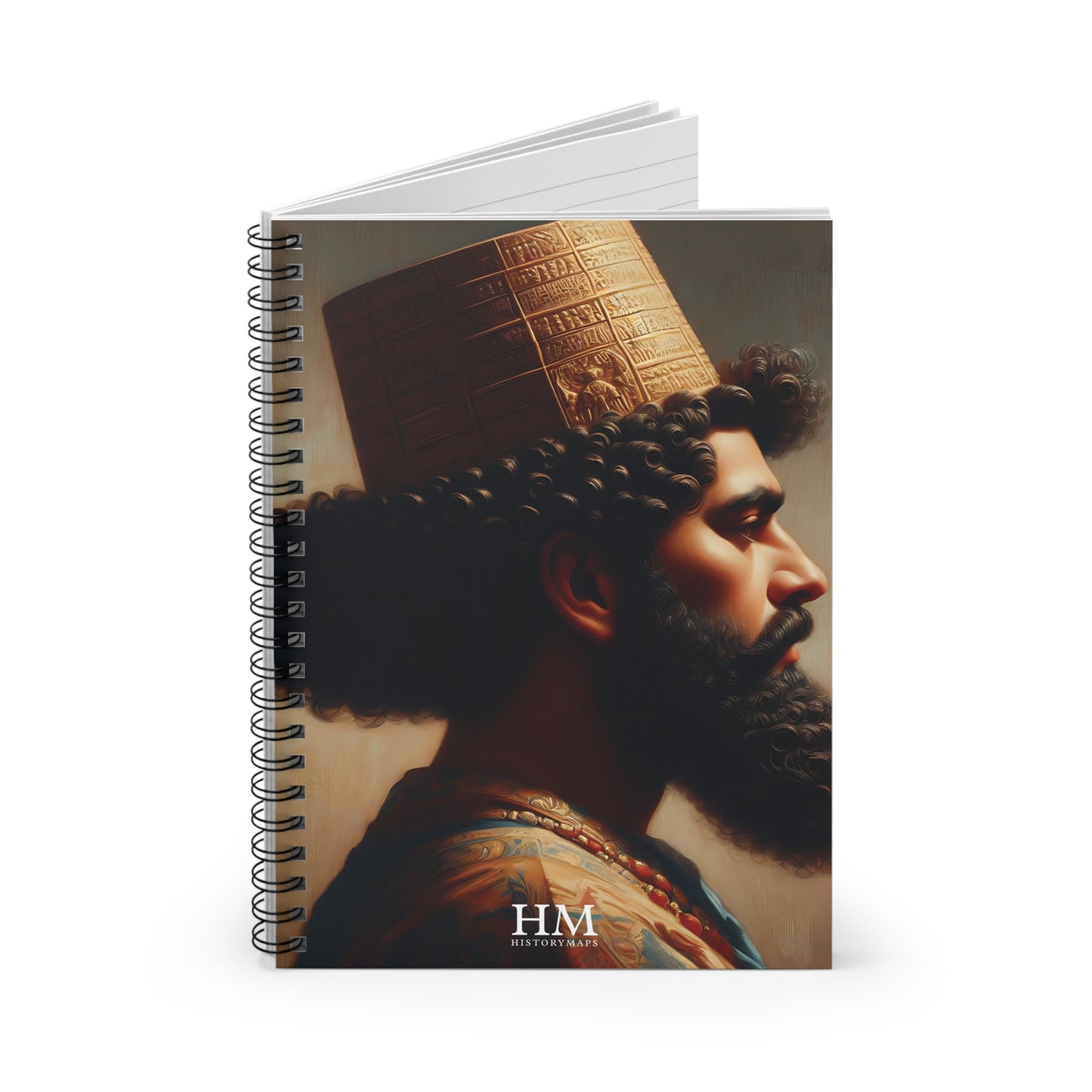 Assyrian Majesty Spiral Notebook - Ruled Line