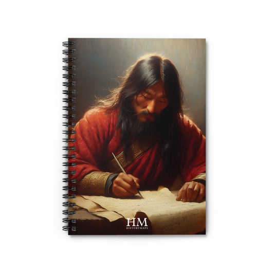 Ancient Tibetan Wisdom Spiral Notebook - Ruled Line