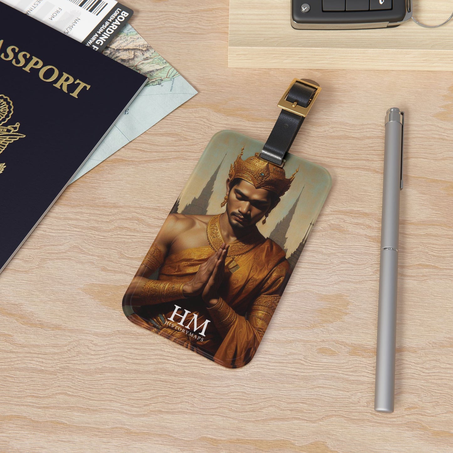 Siamese Journey Luggage Tag