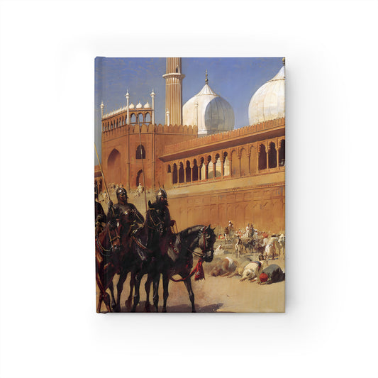 The Great Mogul and His Court Returning from the Great Mosque at Delhi Journal - Blank