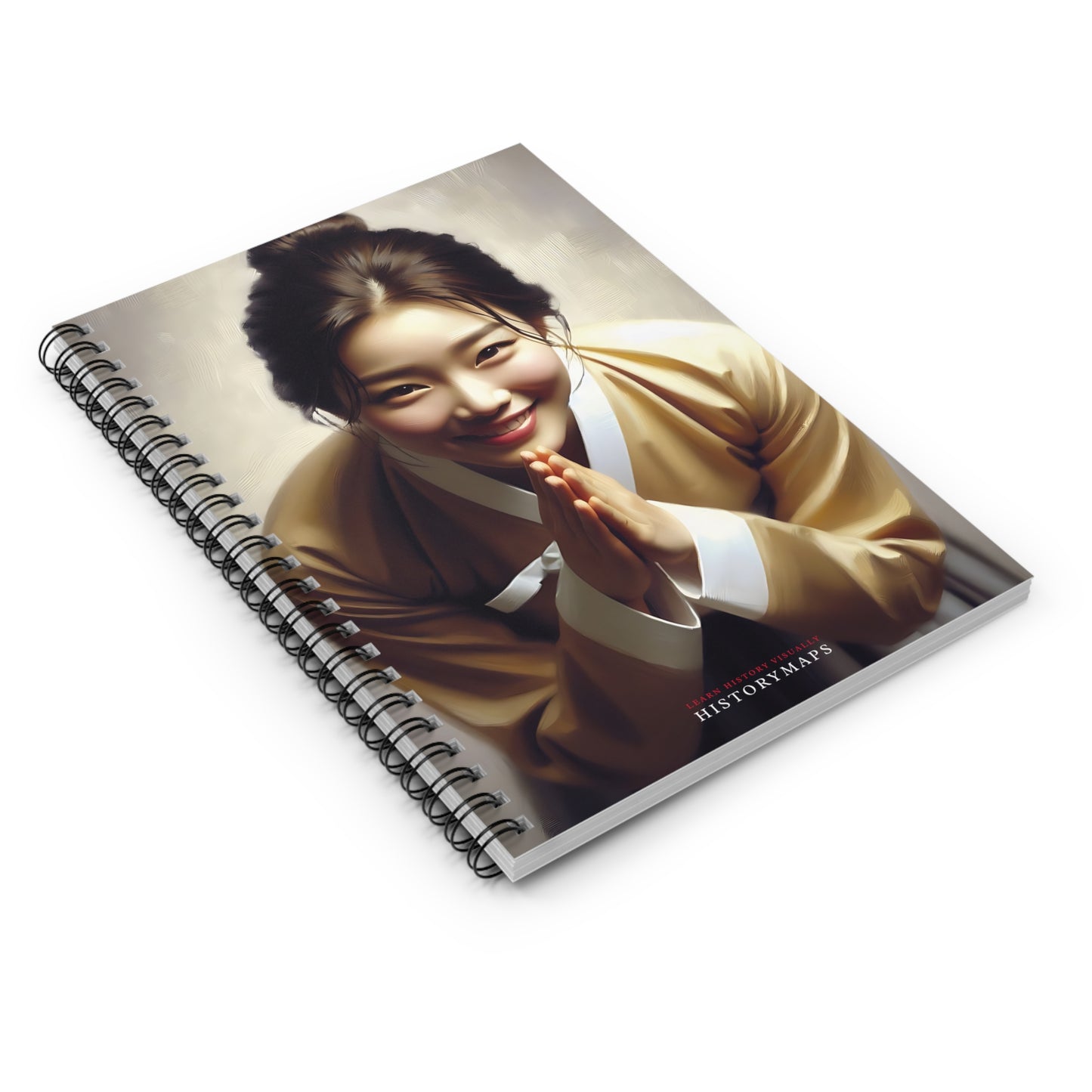 Joseon Smile Spiral Notebook - Ruled Line