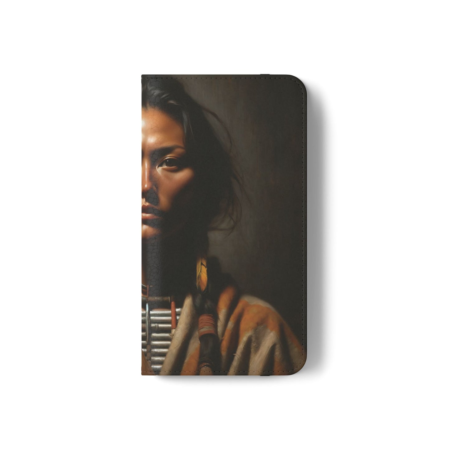 Native American Girl Flip Cases