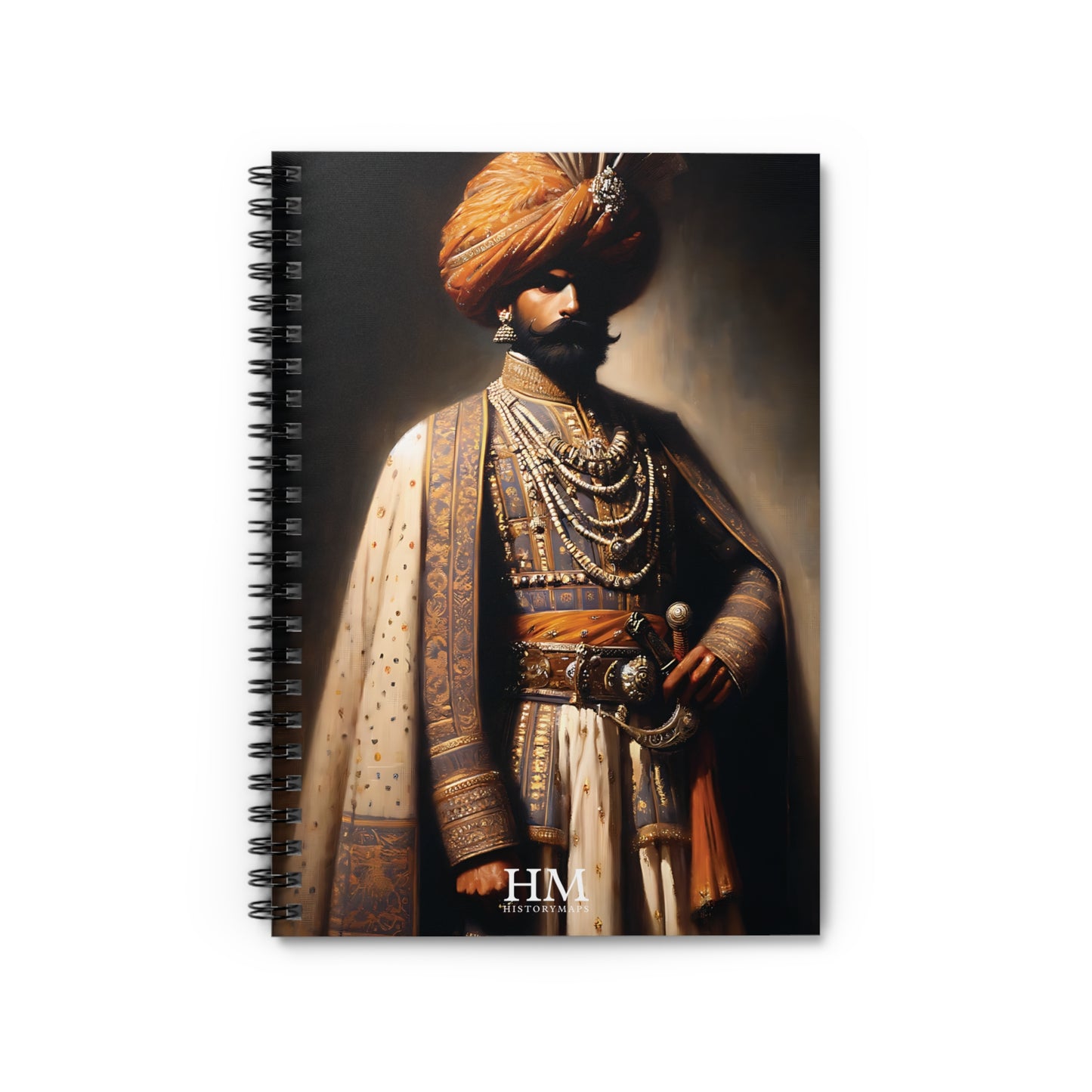 Rajasthani Nobility Spiral Notebook - Ruled Line