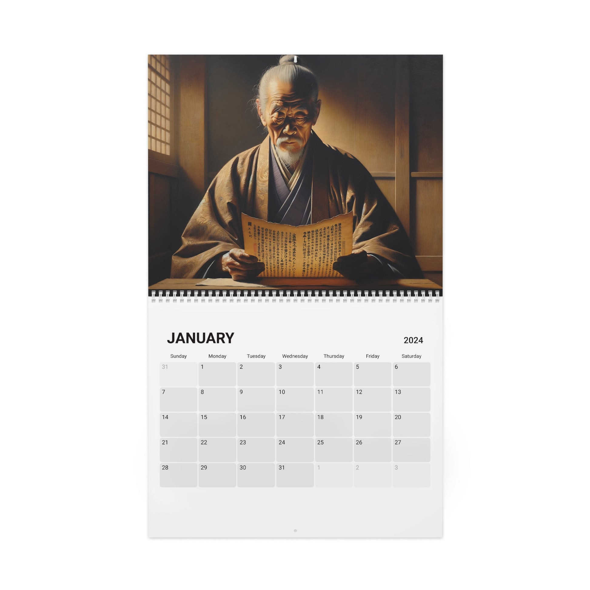 History of Japan Calendar (2024)