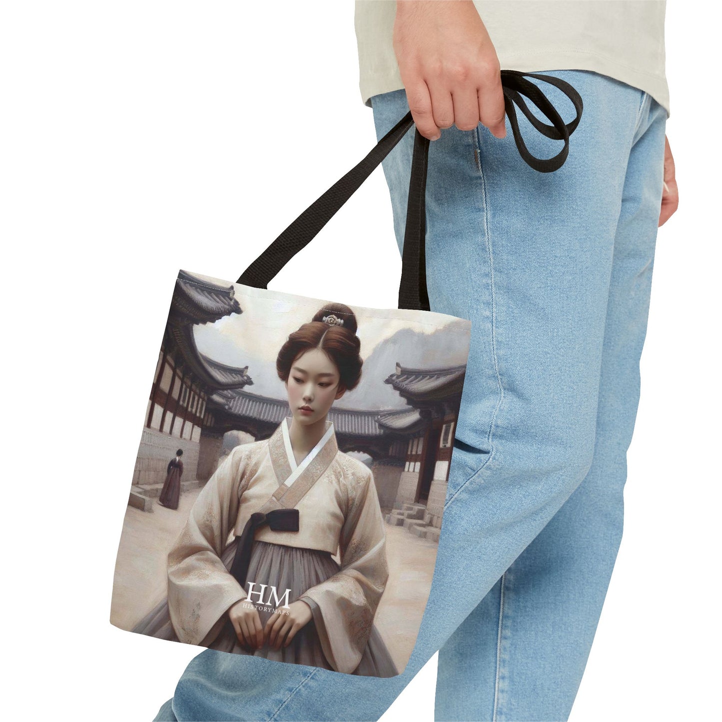 Joseon Girl Tote Bag (AOP)