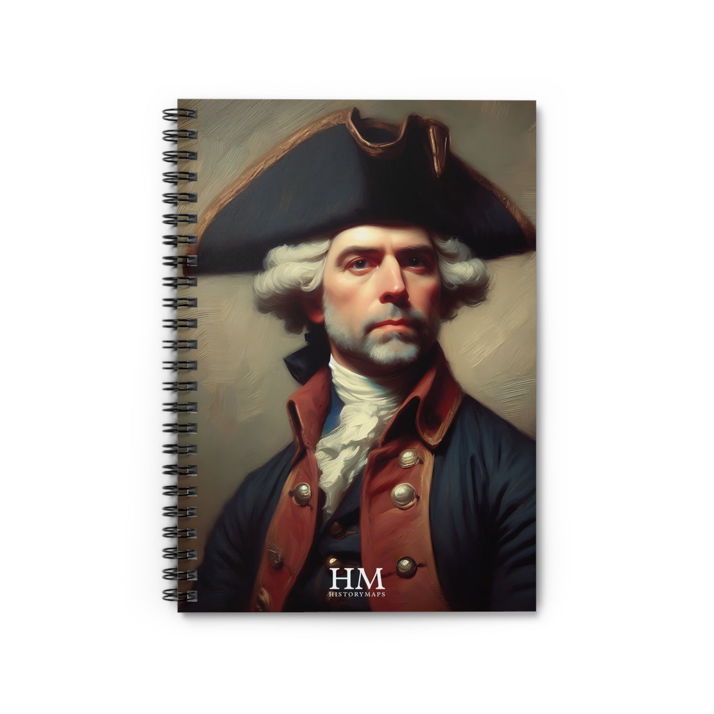 Hero of the Revolution Spiral Notebook - Ruled Line