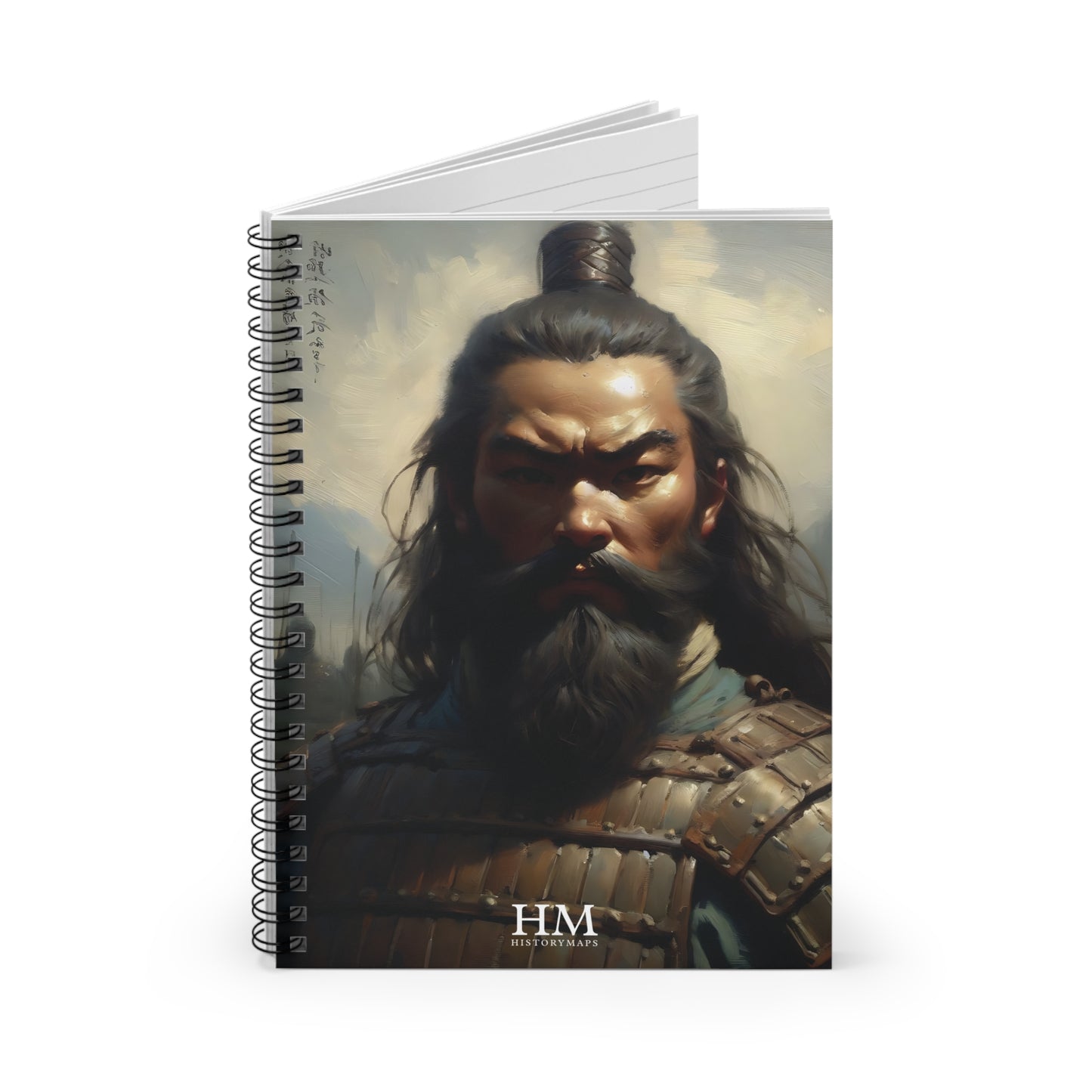 Three Kingdoms Spiral Notebook - Ruled Line