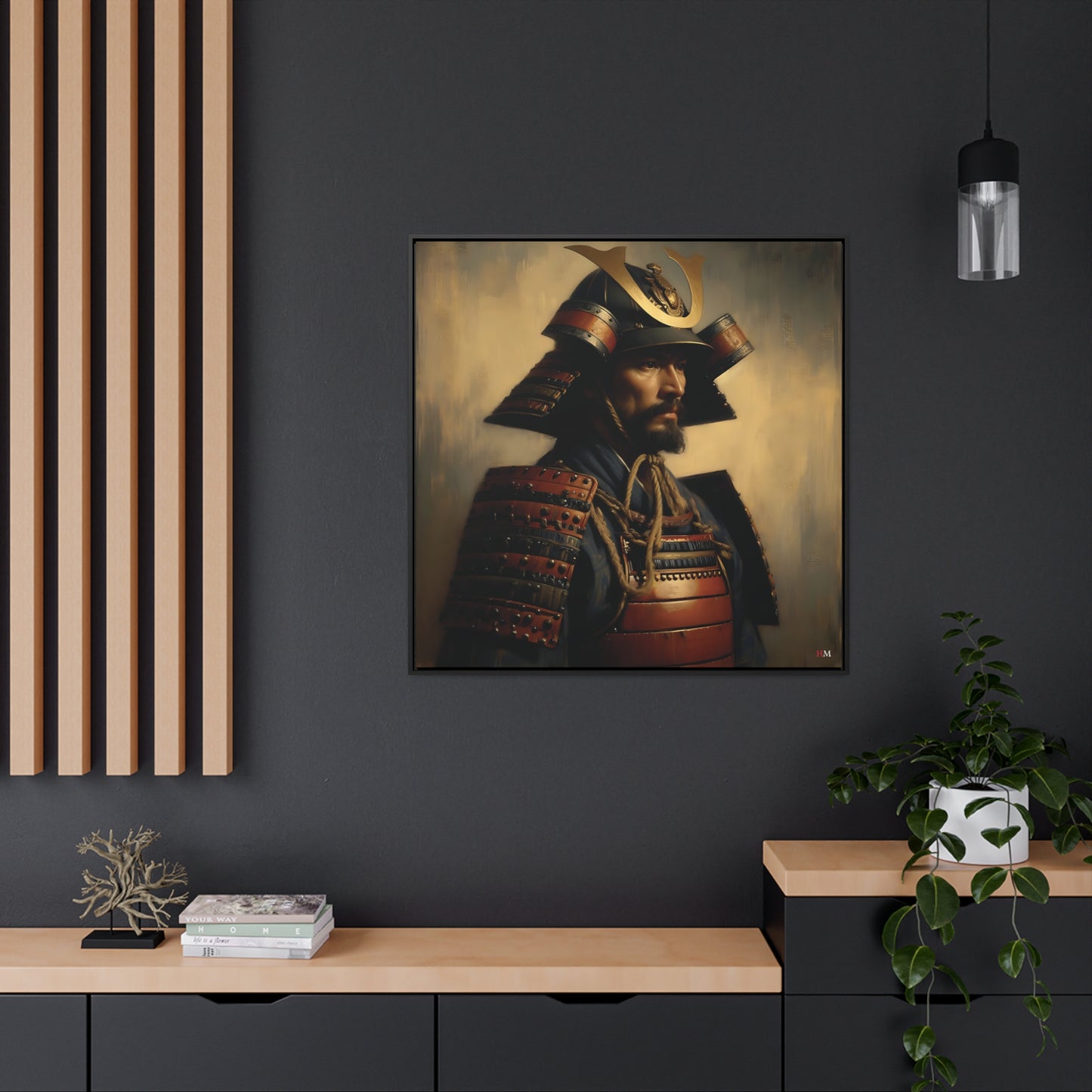 Shogun and Samurai Canvas Wraps, Square Frame 05