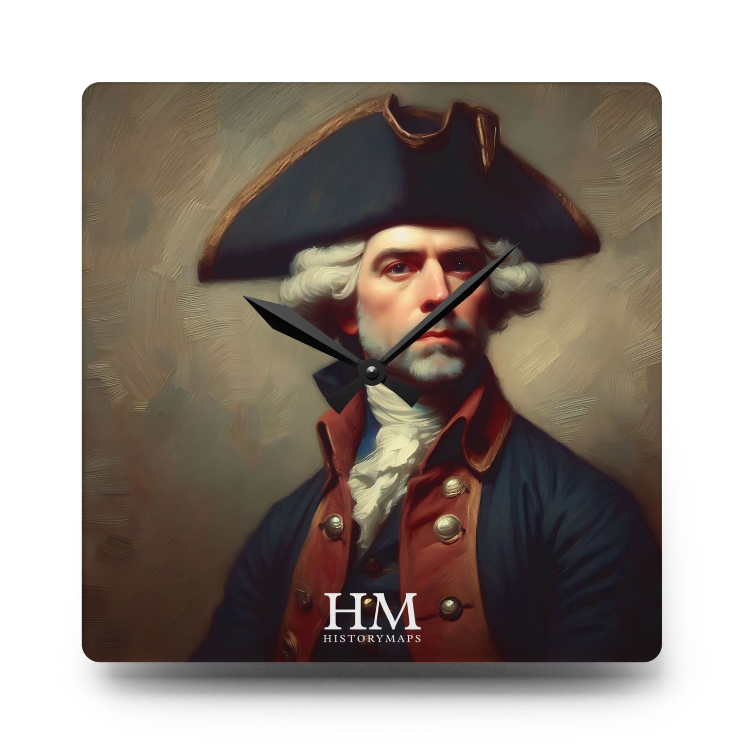 Hero of the Revolution Wall Clock