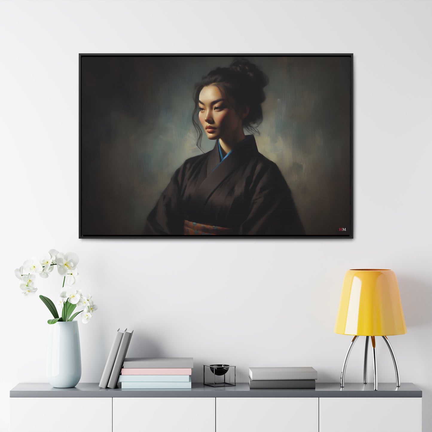 Oyuki Magome, William Adam's Wife Gallery Canvas Painting Wraps, Horizontal Frame