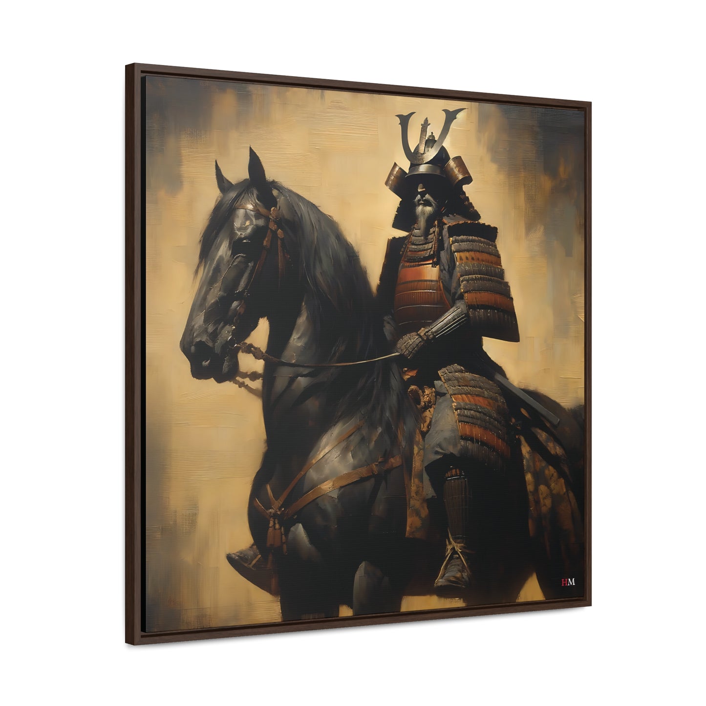 Shogun and Samurai Canvas Wraps, Square Frame 06