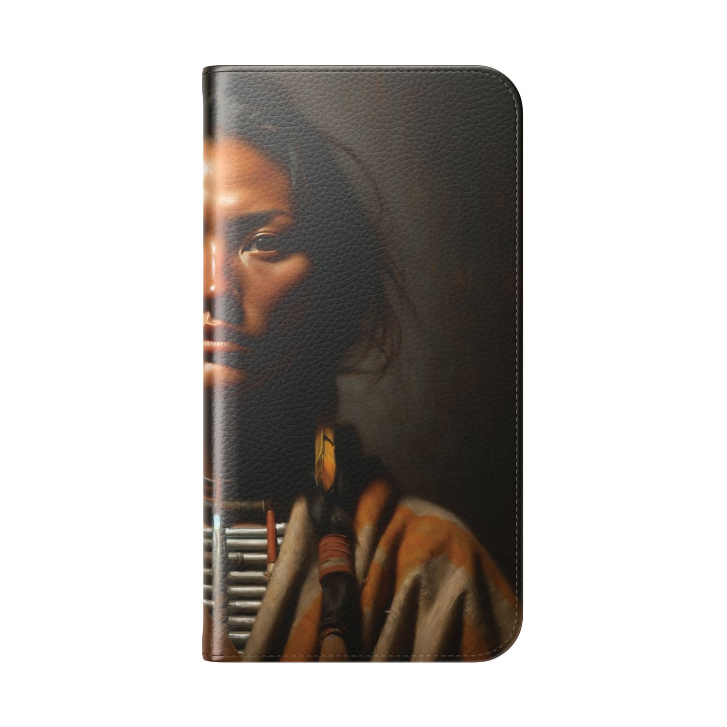 Native American Girl Flip Cases