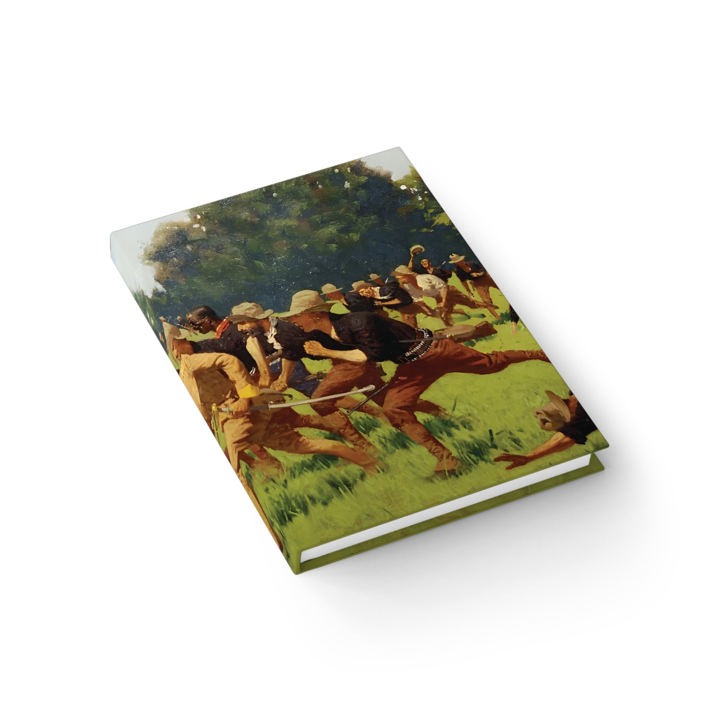 Charge of the Rough Riders at San Juan Hill Journal - Blank
