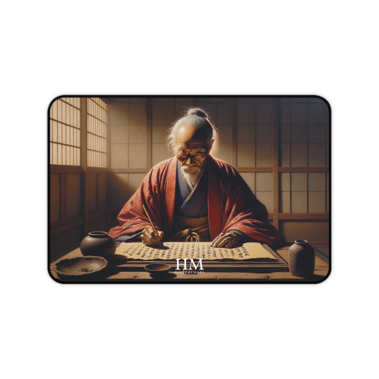 Storyteller of Kyoto Desk Mat