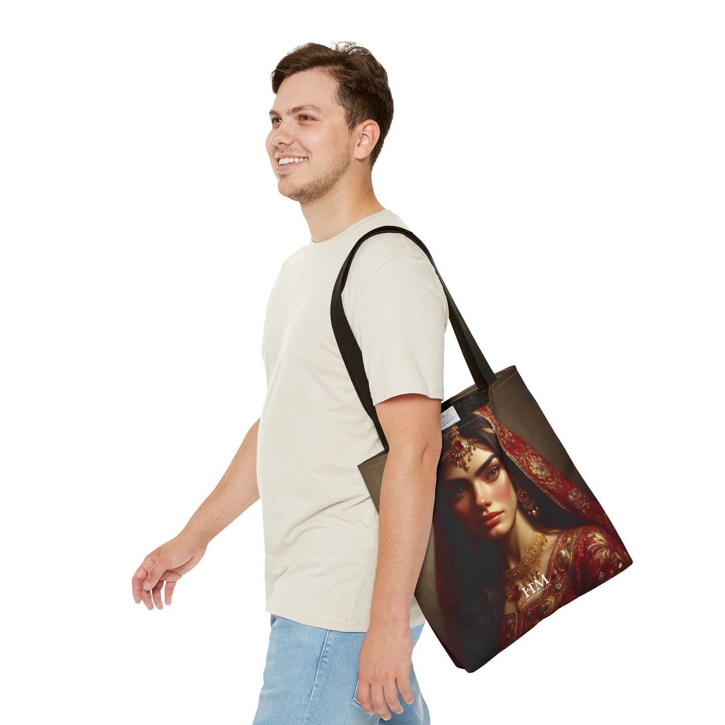 Caucasian Beauty Tote Bag