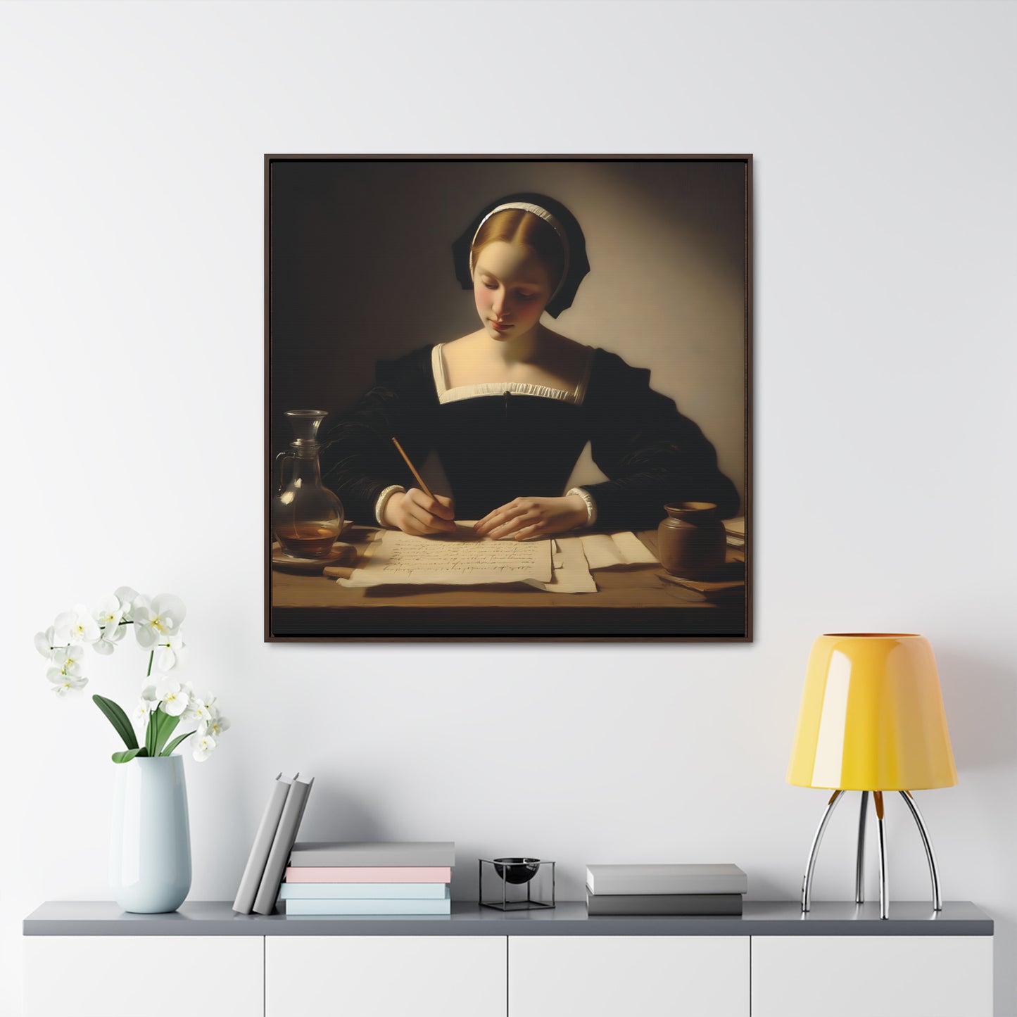 Renaissance Tales Gallery Canvas Wraps, Square Frame