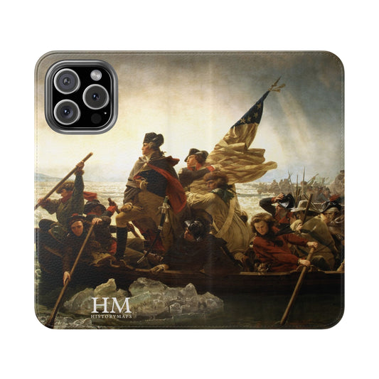 Washington Crossing the Delaware Flip Cases
