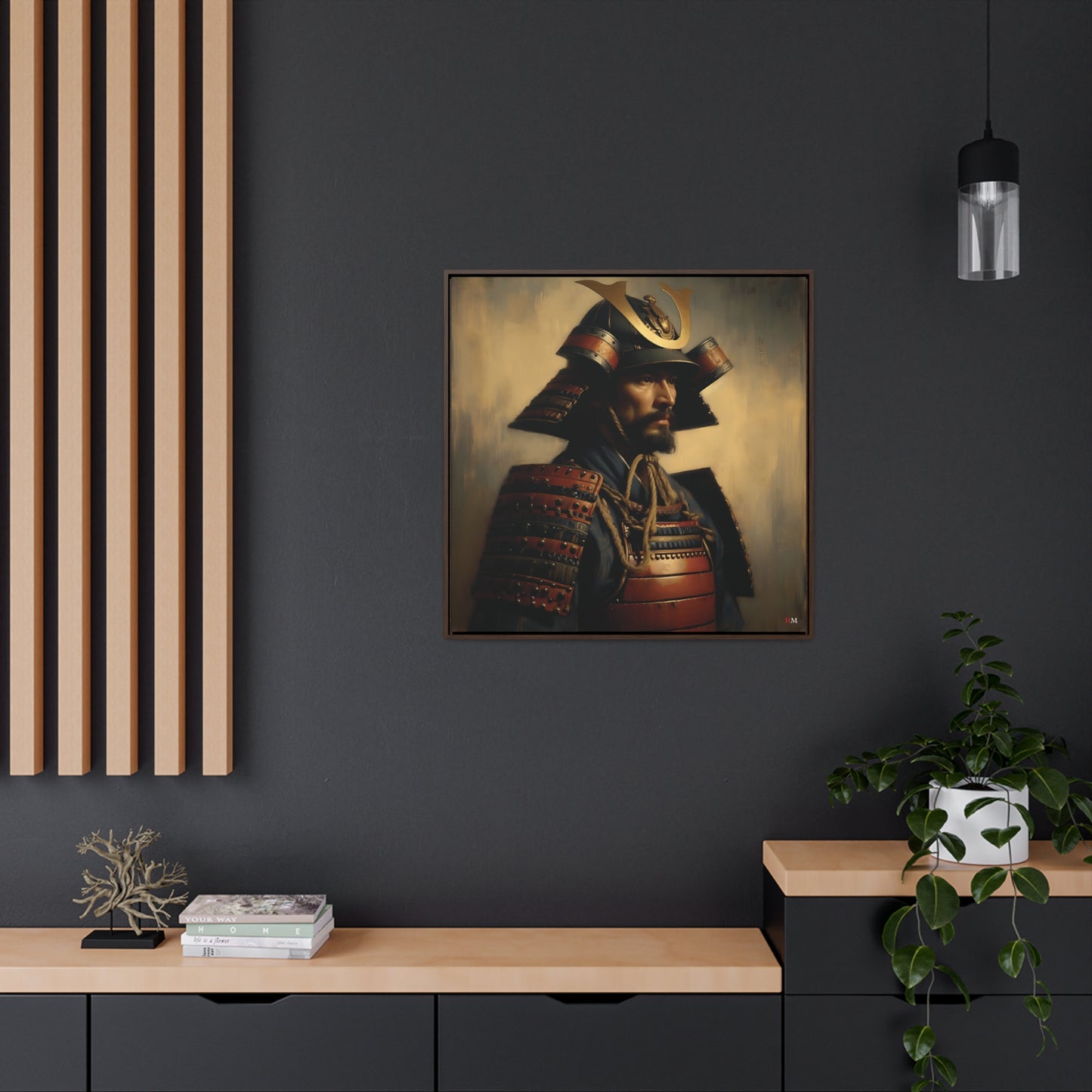 Shogun and Samurai Canvas Wraps, Square Frame 05