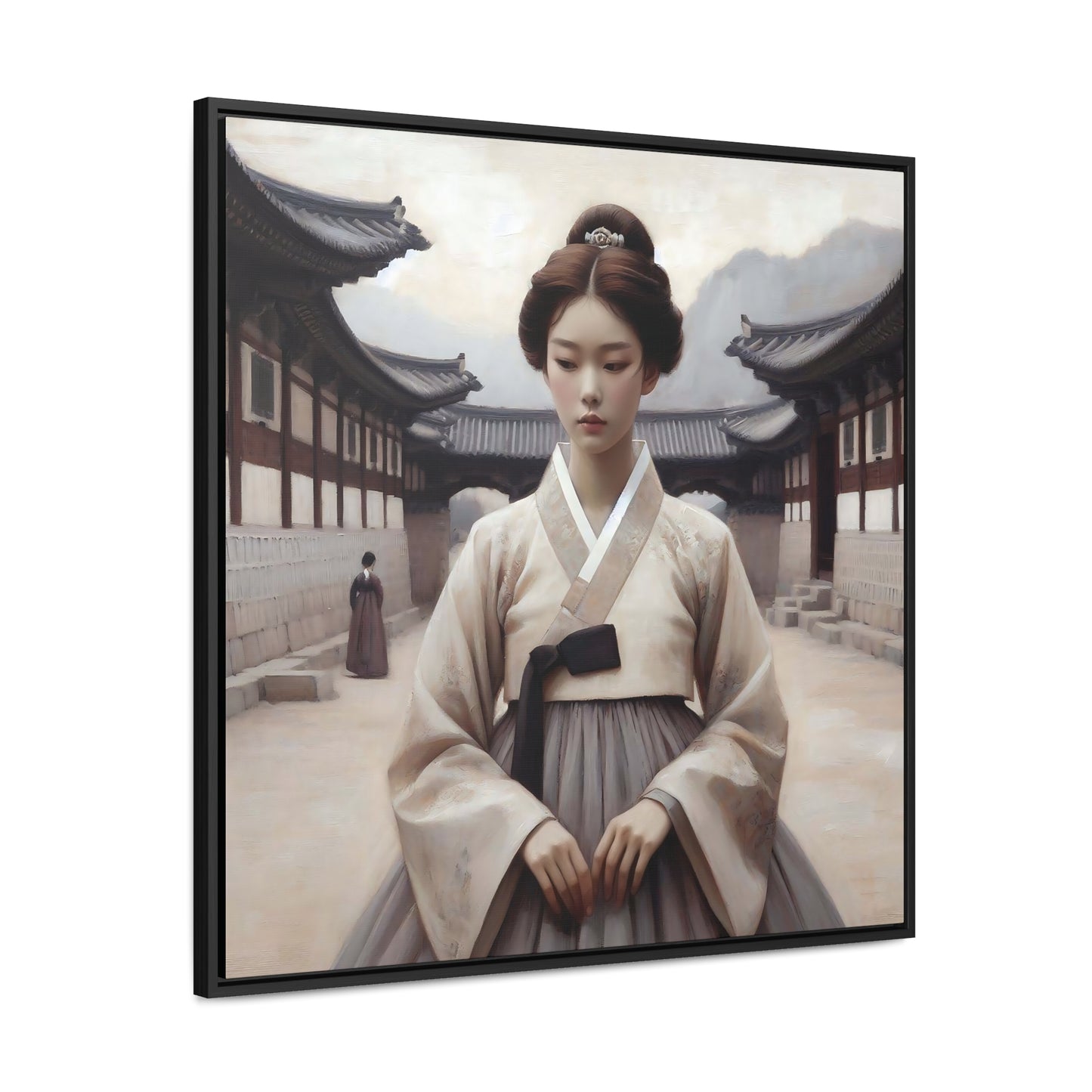 Joseon Beauty Gallery Canvas Wraps, Square Frame