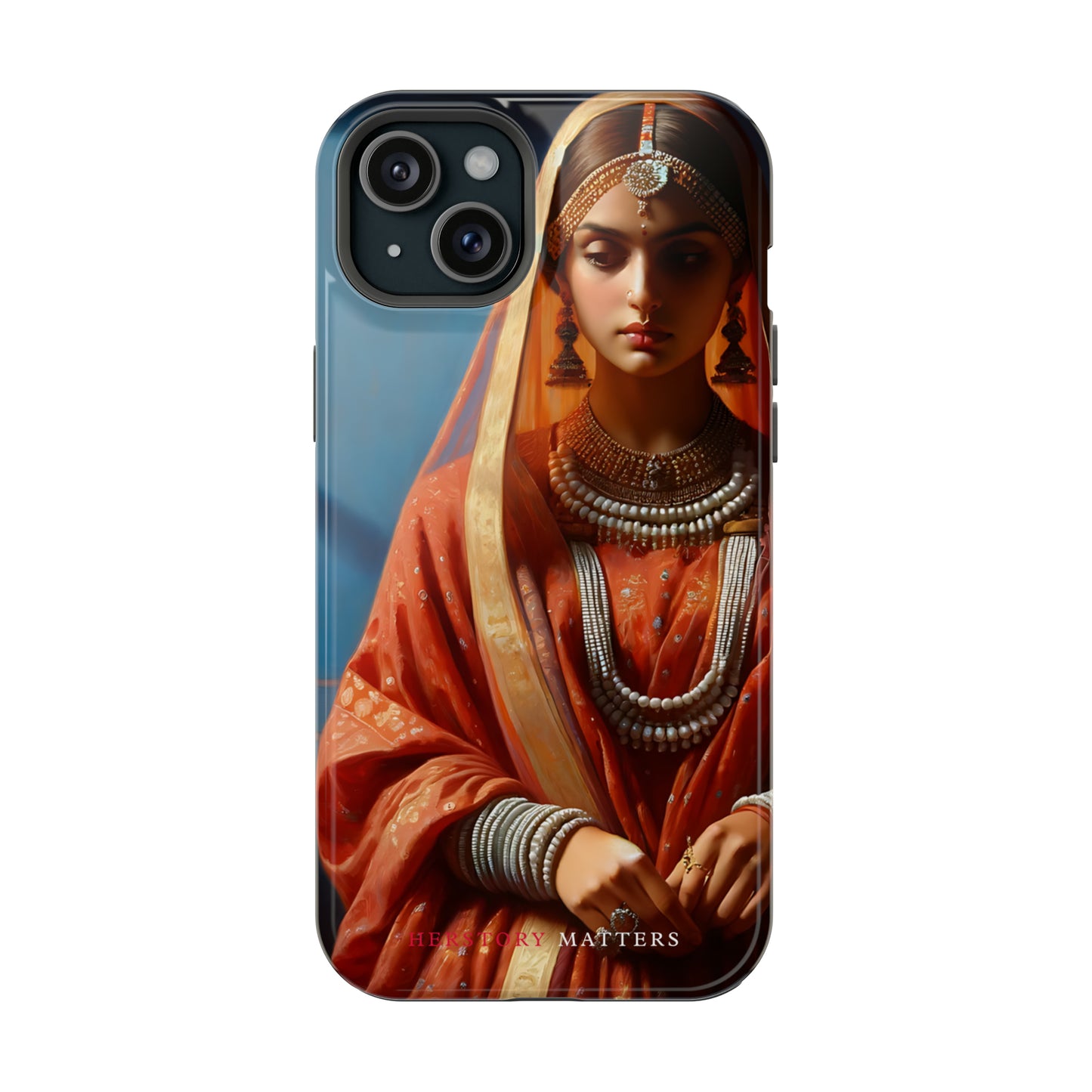 Rajput Princess in Contemplation MagSafe Tough Mobile Phone Cases