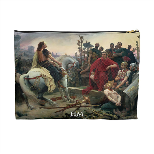 Vercingetorix throws down his arms at the feet of Julius Caesar Accessory Pouch