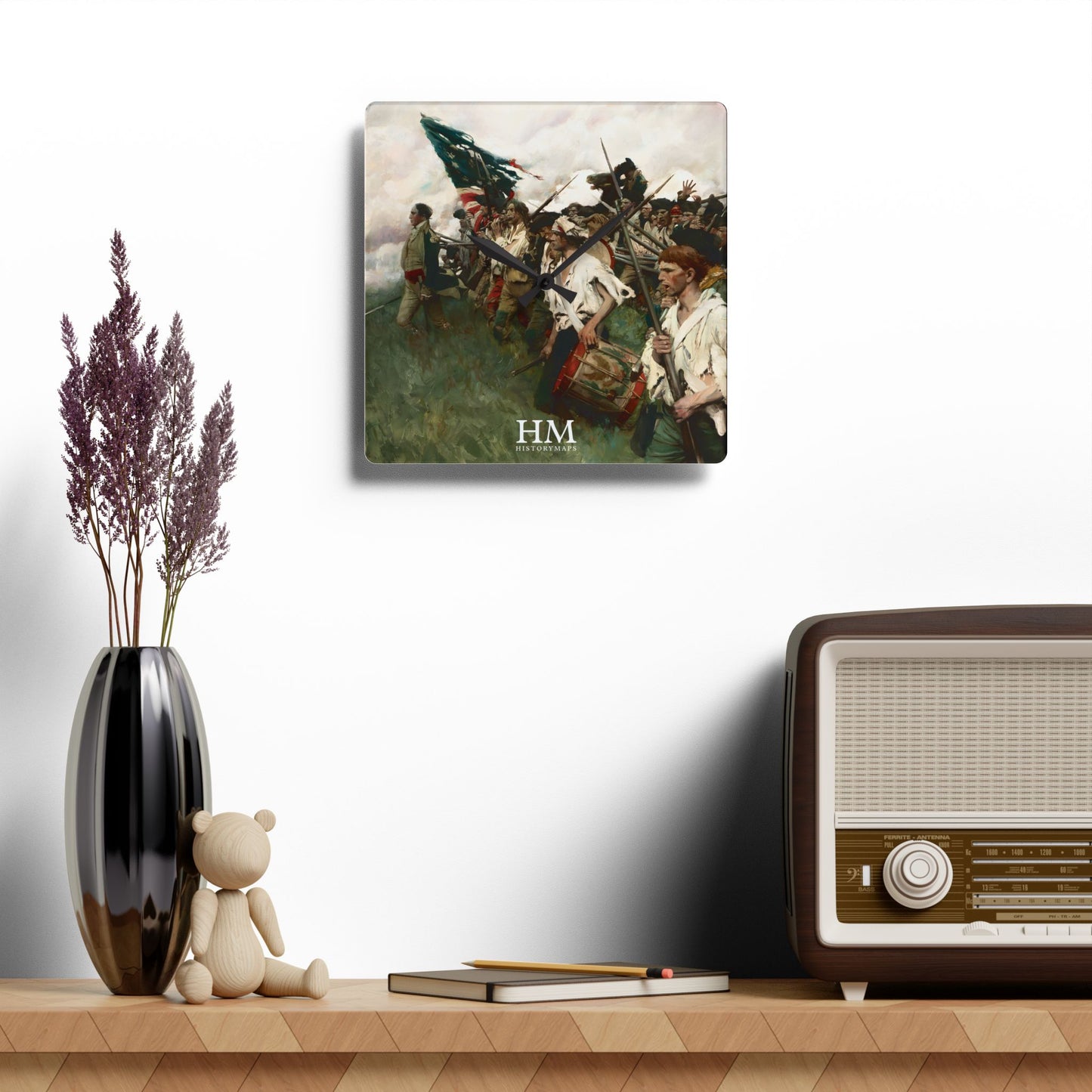 Nation Makers Wall Clock